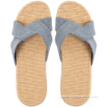 Summer Slippers Home Breathable Non-slip Mute Flax Slides Factory